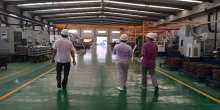 Ethiopian customer toured our factory
